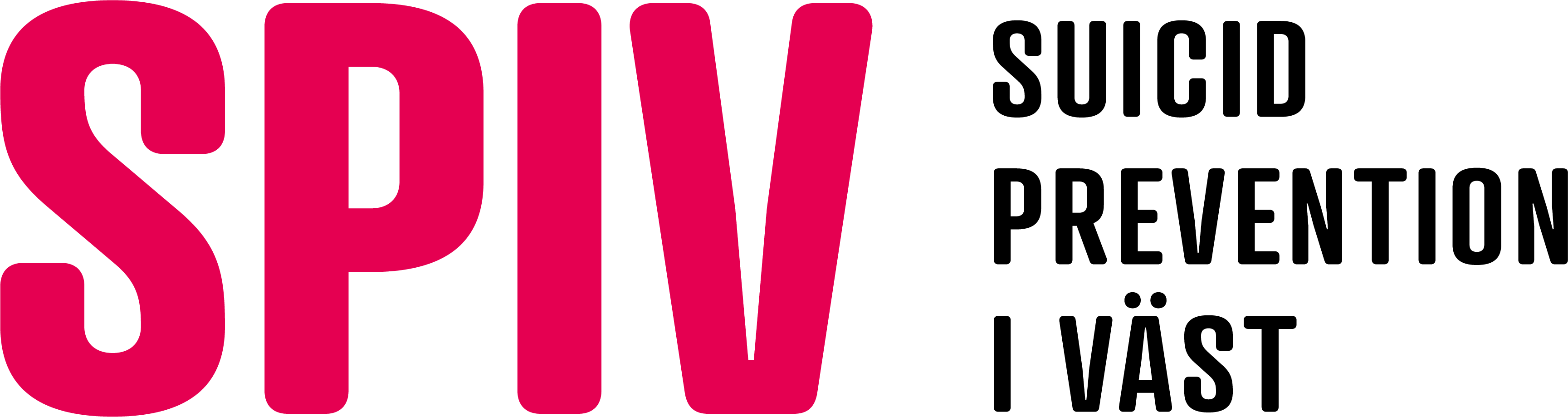 Logotyp för SPIV - Suicid prevention i väst